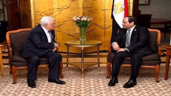الرئيس السيسى وعباس