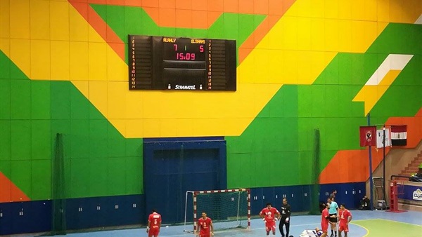 صورة من المباراة