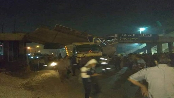 كوبرى مشاة ميت حلفا