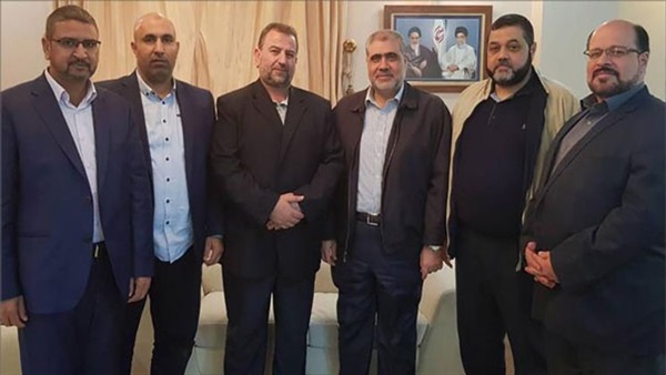 وفد حماس بطهران