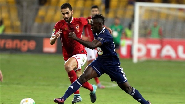 جانب من مباراة الأهلي
