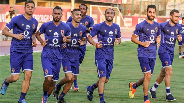 مران لاعبي الأهلي