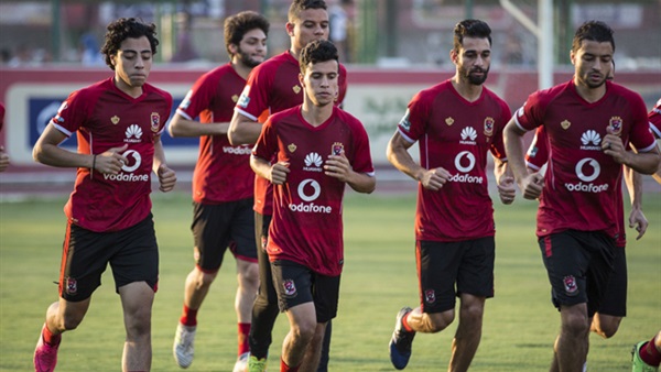 مران لاعبي الأهلي