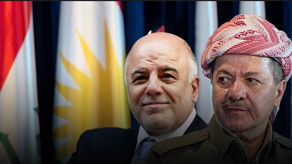 العبادي وبرزاني