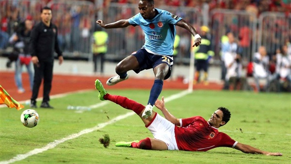 جانب من مباراة الأهلي