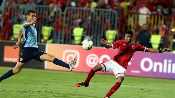 جانب من مباراة الأهلي
