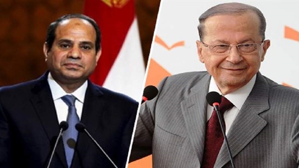 السيسى والرئيس اللبنانى