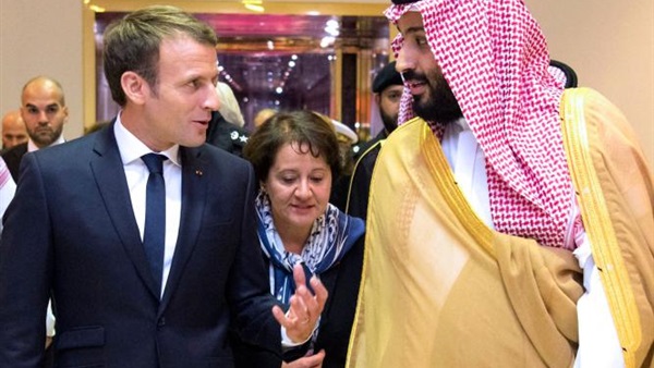 ماكرون وبن سلمان