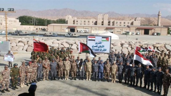 التدريب المصرى الأردنى