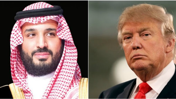 بن سلمان وترامب