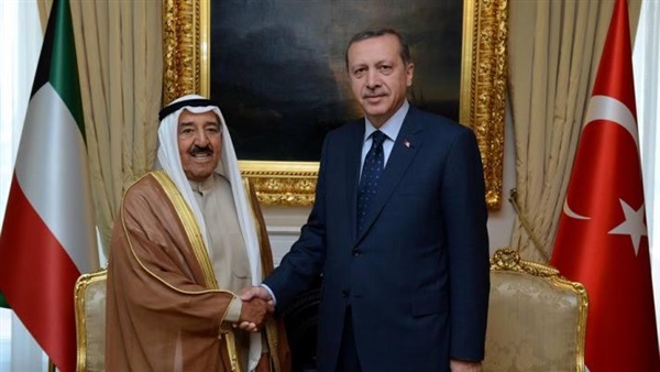 الشيخ الصباح وأردوغان