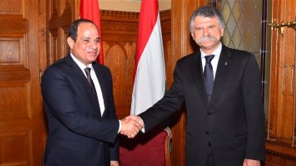 السيسى ورئيس البرلمان