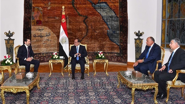 السيسي والحريري