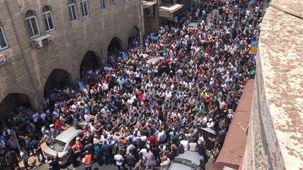 تظاهرات الفلسطينيين