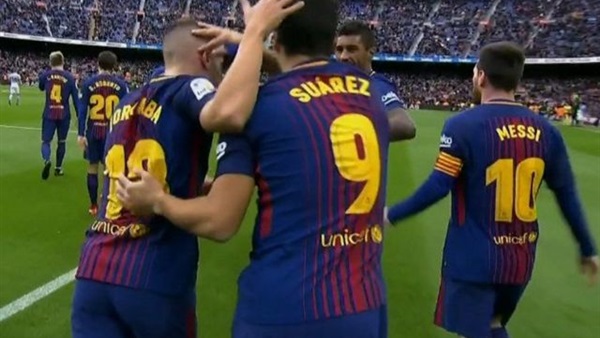 لاعبي برشلونة