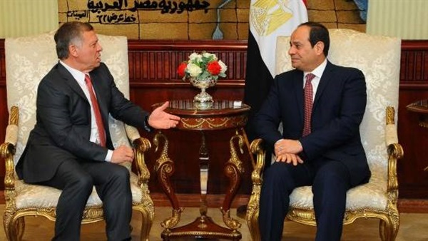 الرئيس السيسى والعاهل