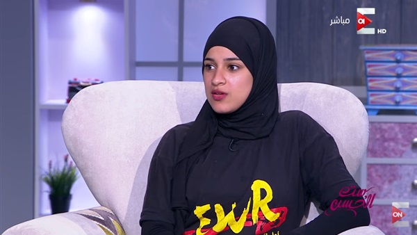 اَية هاني بطلة المصارعة