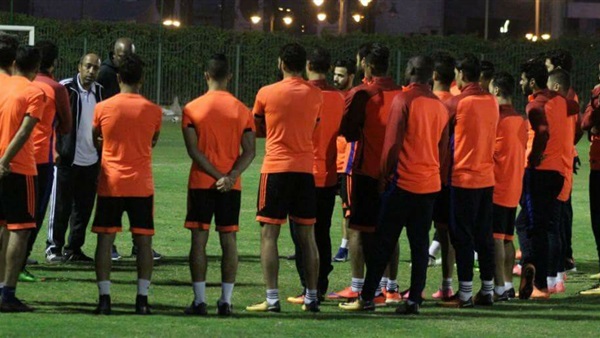 لقطة من تدريبات مصر