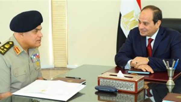 السيسي ووزير الدفاع