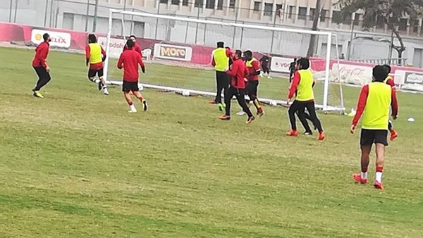 لقطة من تدريبات الأهلى