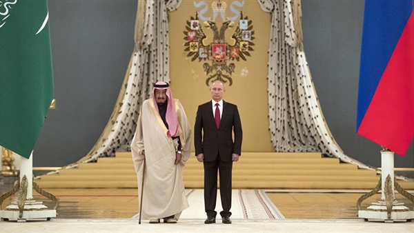 بوتين والملك سالمان
