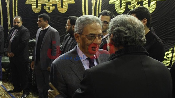 عمرو موسى في عزاء
