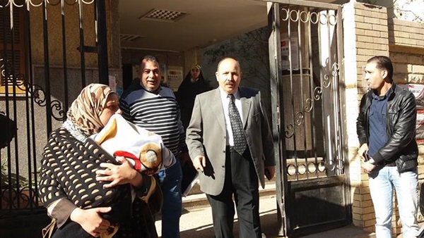 رئيس المدينة اثناء
