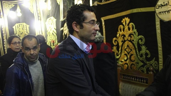 عمرو سعد في عزاء