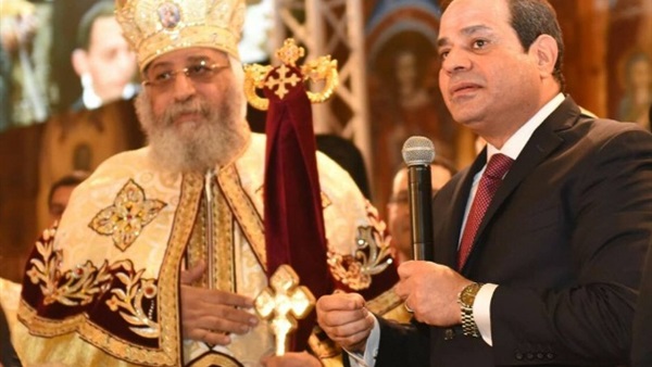 السيسي والبابا تواضروس