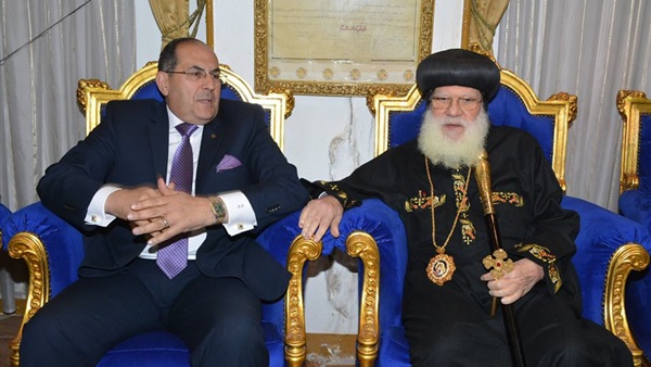 محافظ سوهاج اثناء