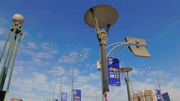 تركيب اعمدة انارة