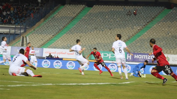 جانب من مباراة الأهلي