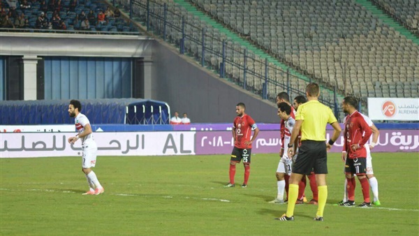 جانب من مباراة الأهلي