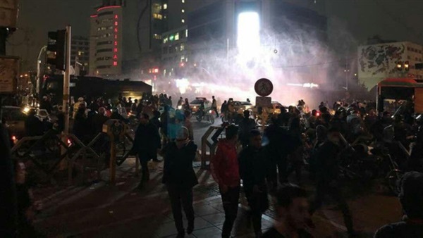 الاحتجاجات في ايران