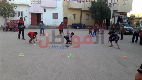 مهرجان رياضي بالخارجة