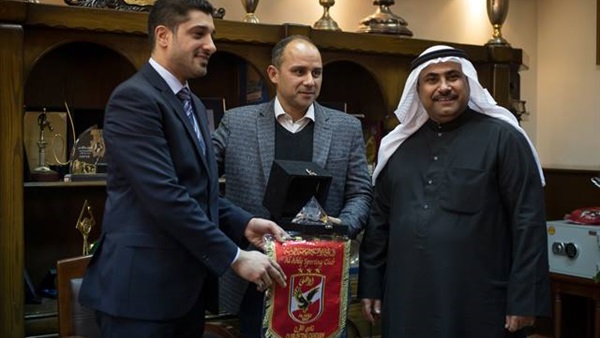 درع الاهلي لوفد البحرين