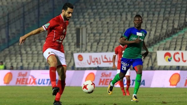 صورة من مباراة الاهلي