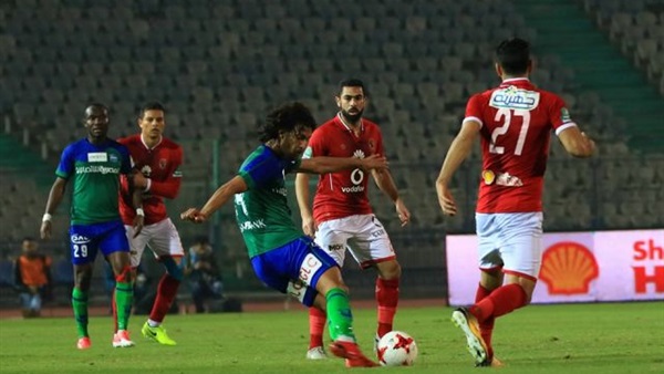 صورة من مباراة الاهلي