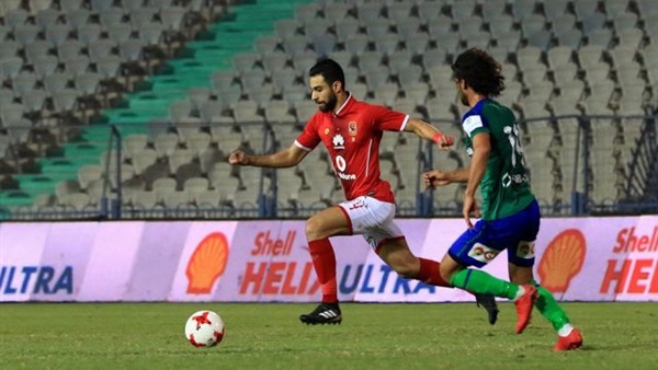 صورة من مباراة الاهلي