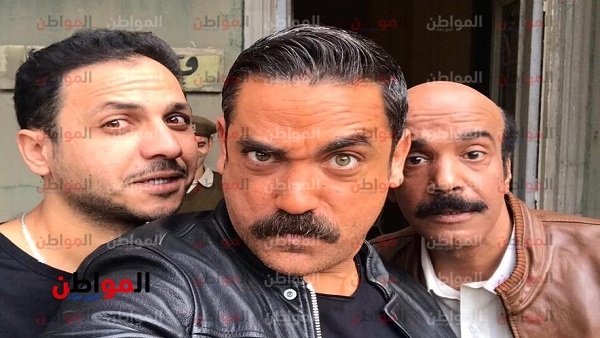 صورة من كواليس المسلسل