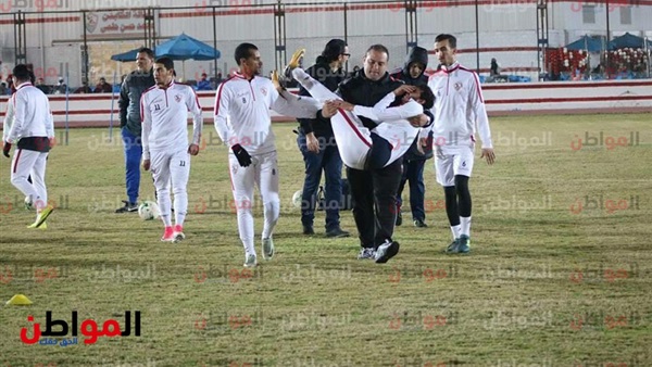 صورة من مران الزمالك