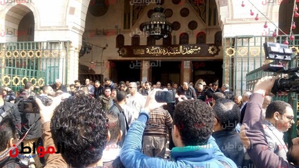 فيديو لحظة تشيع جثمان