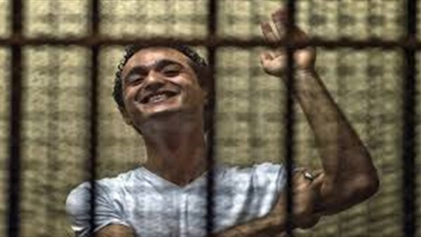 أحمد دومة خلال محاكمة