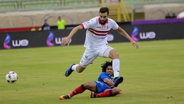 صورة من مباراة الزمالك
