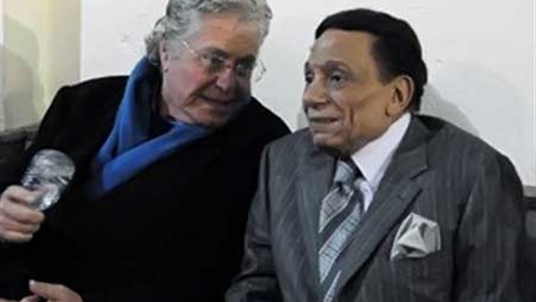 حسين فهمي وعادل امام