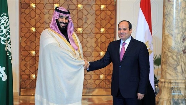 السيسي وولي عهد السعودية