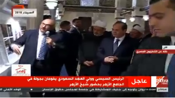 وزير الأثار يستعرض