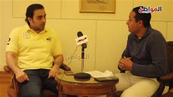 محرر المواطن مع مديرالاحتراف