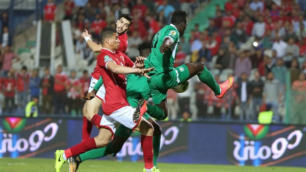 جانب من مباراة الأهلي