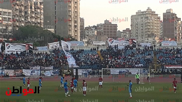 لقطة من المباراة